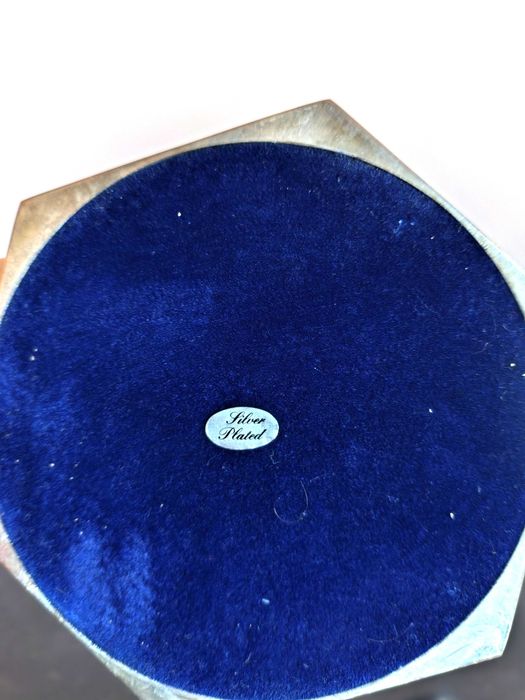 Страхотен Посребрен Свещник