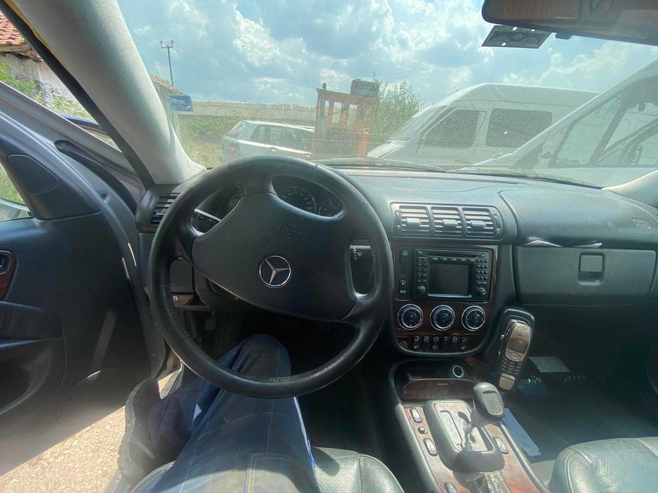 mercedes ml270 cdi w163 кожа navi на части мерцедес мл 270 facelift