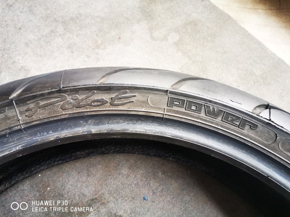 Michelin Pilot Power 120/70 ZR17 + 190/55 ZR17 – 530 км, DOT 2023