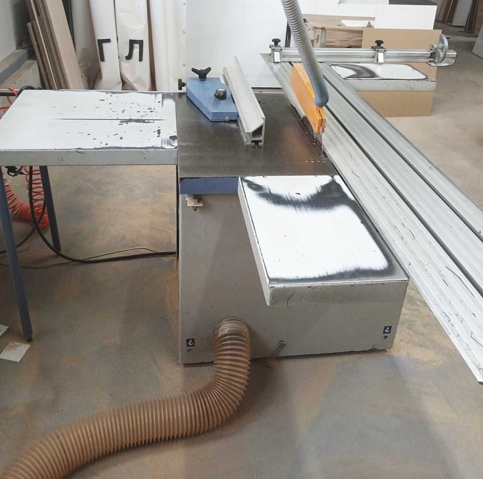 Кантираща машина HIRZT RAM3 и Форматен циркуляр BERNARDO BABY S1