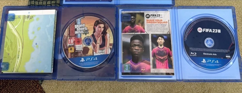 Игры, диски на ps4