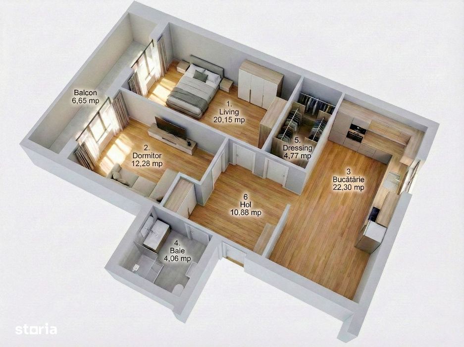 ​De vanzare apartament dublu, confort dublu. Bdul. Unirii - Bacau