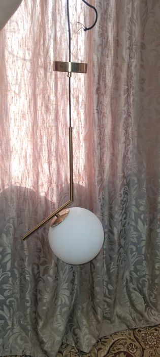 Люстры одинарные.  Два вида