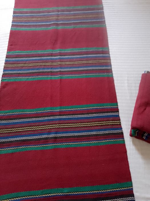 Памучна битова покривка 3 бр 195 / 58 см