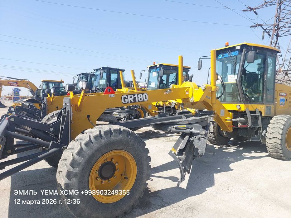 XCMG GR180 —  автогрейдер среднего класса в наличии
