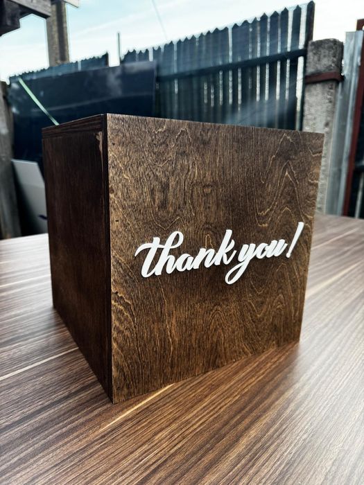 Cutie  Dar Nuntă - Lemn