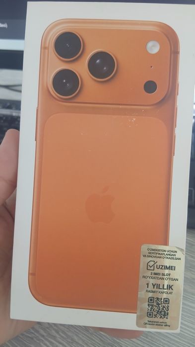 Iphone 17 pro 256 orange cosmis