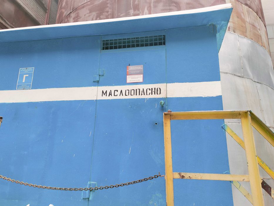 Будка для хранения кислородных баллонов