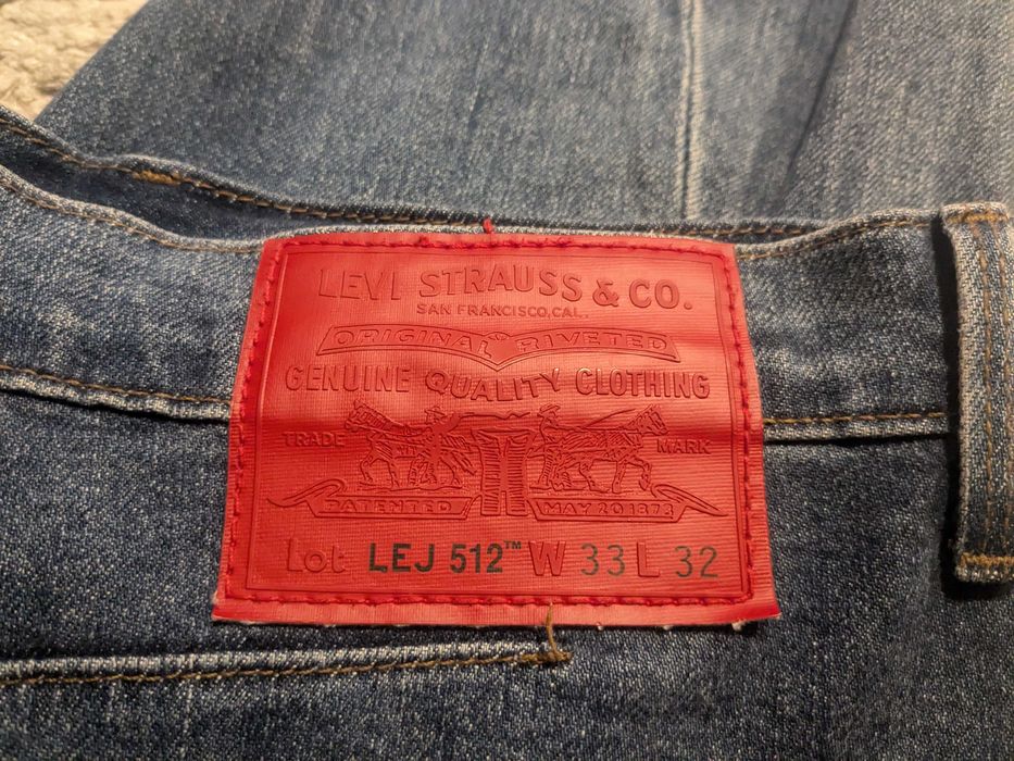 Levi Jeans - Engineered Twisted 512 W33/L32