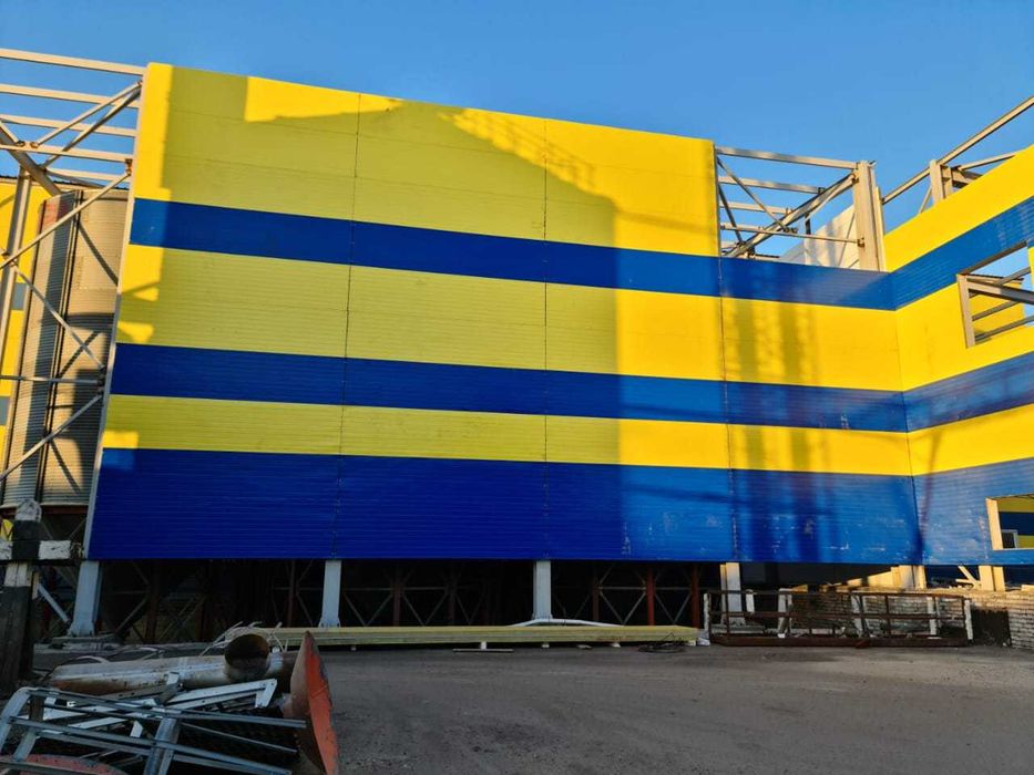 Стеновые и кровельные сэндвич-панели