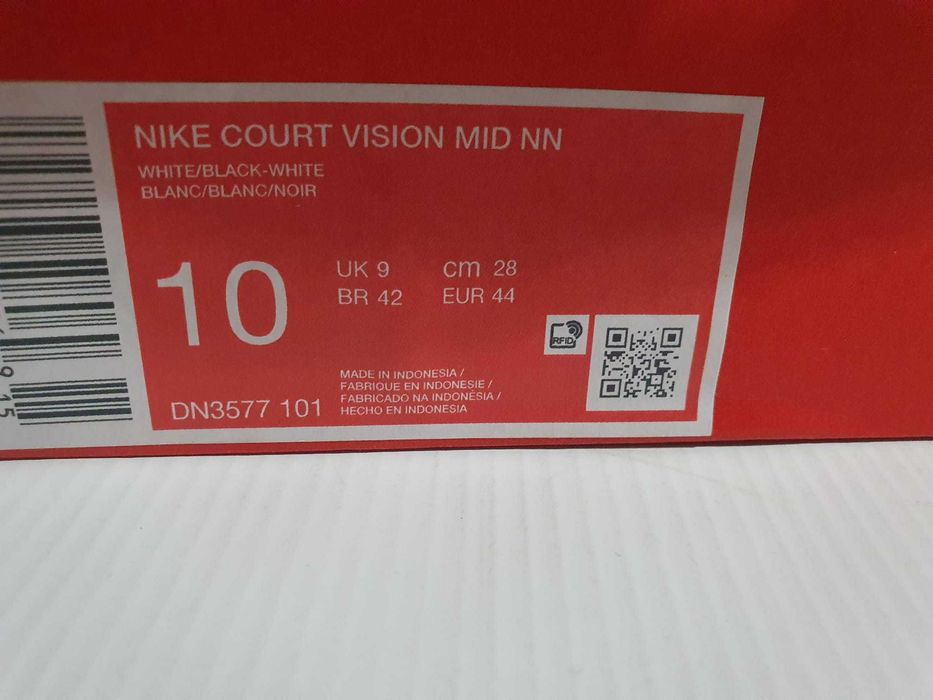 Nike Court Vision Mid masura 44 si 46 originali noi