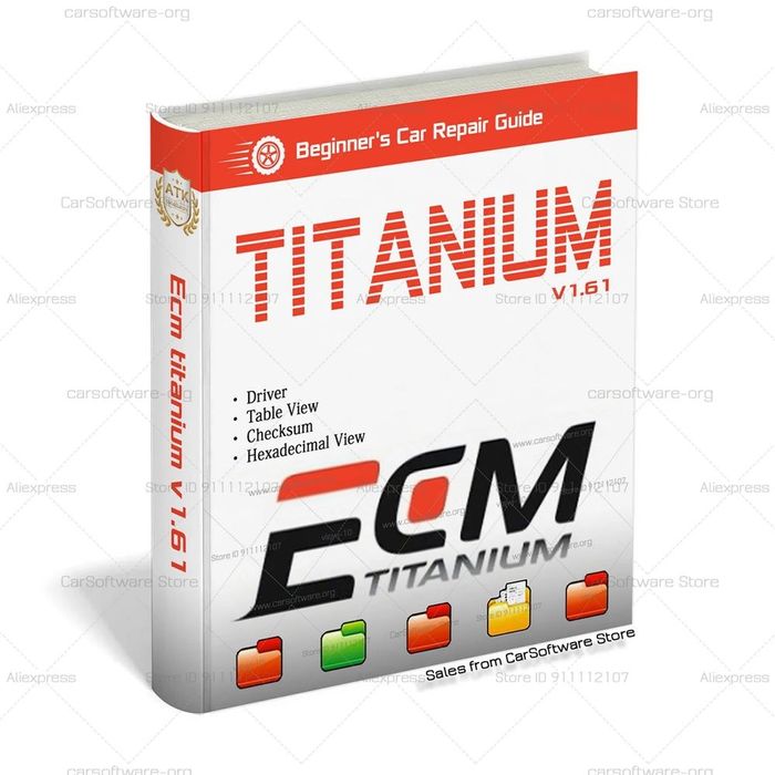 ECM Titanium софтуер за ремап