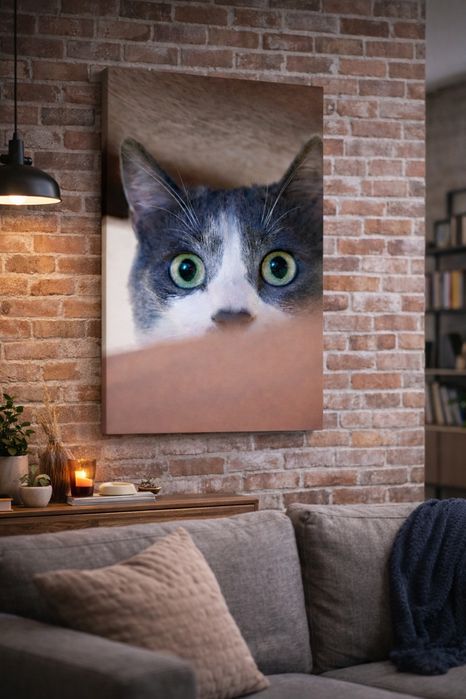 Фотограф за котки | Фото портрет на домашен любимец + канава