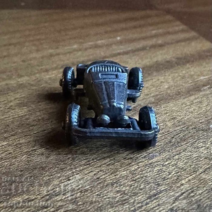 Kinder 1978 метален Mercedes 1928 и метален Opel Coupé 1909 - ранни редки играчки