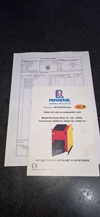 Centrala termica pe lemne -2 bucati de 130 kw