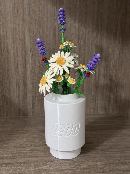 Vaze decorative compatibile cu Lego Botanicals