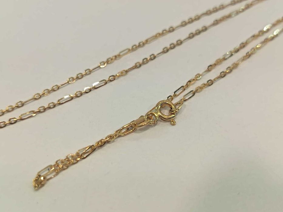 (AG41) Lant aur, 14k b6306 Certificat de garantie