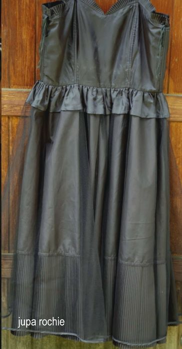 Rochie vintage neagra deosebita