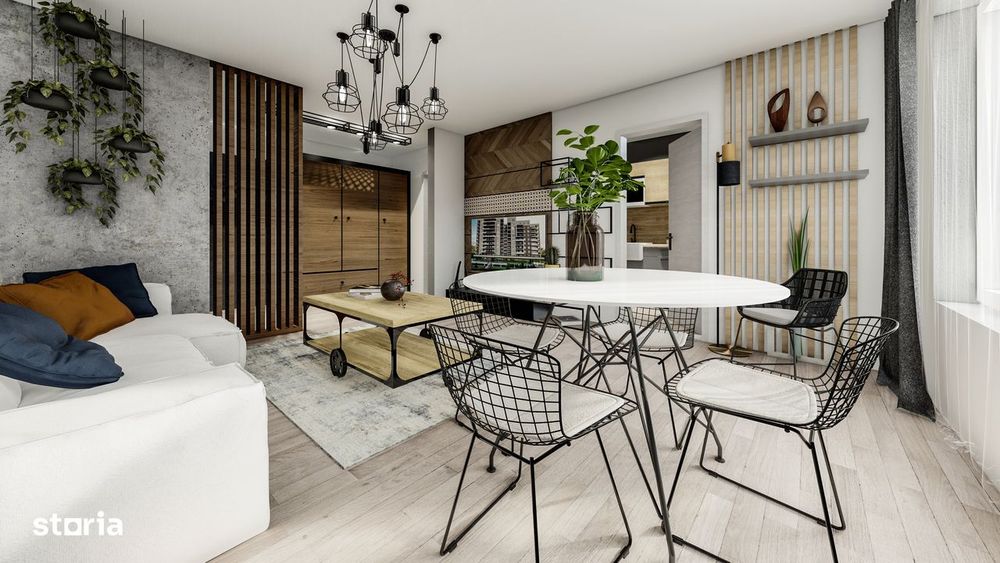 Garsonieră - 45,80 Mp Armonia Residence |Zona Coresi Tractorul| Bloc 2