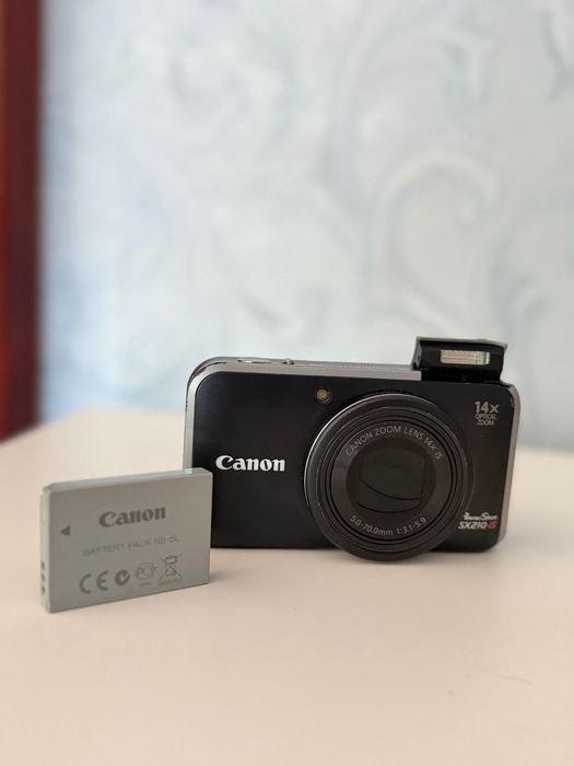 Canon PowerShot SX210 IS [с батерия]