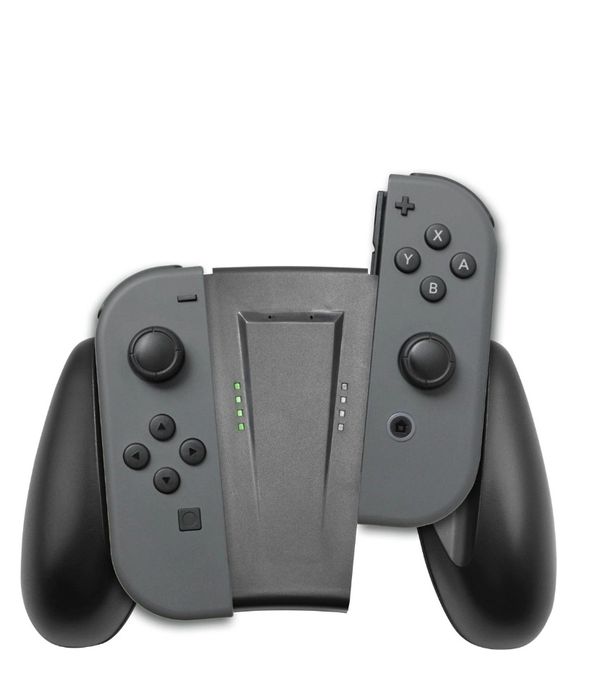 Set Nintendo Switch Joy-Con Charging Grip + carcasa protectie