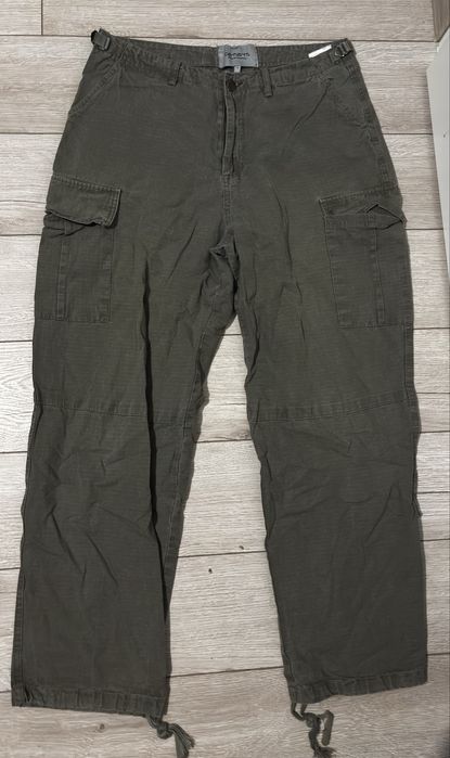 Carhartt WIP cargo pants olive ripstop L , negociabil
