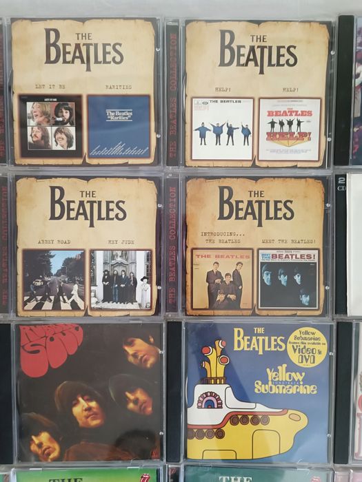 Колекция cd дискове Beatles, The Rolling Stones