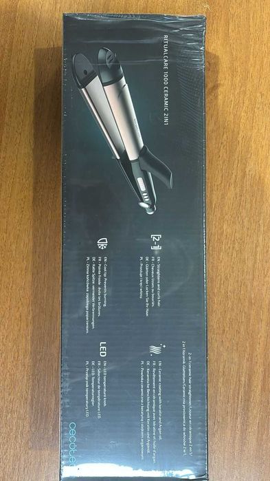 Мультистайлер Cecotec RitualCare 1000 Ceramic (2в1) черный