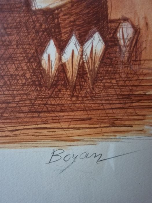 Графика на скулптора Боян Райнов