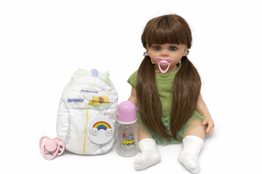 Кукла реборн как новая, реалистичная, в идеальном состоянии.