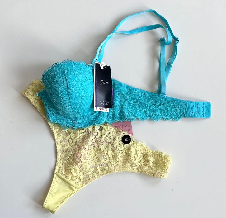 Дантелен сет от нов сутиен Dare & бикини Hunkemoller