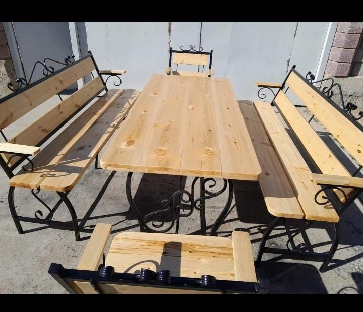 Стол стулья садовый