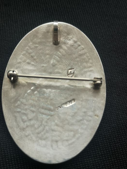 Pandantiv brosa argint