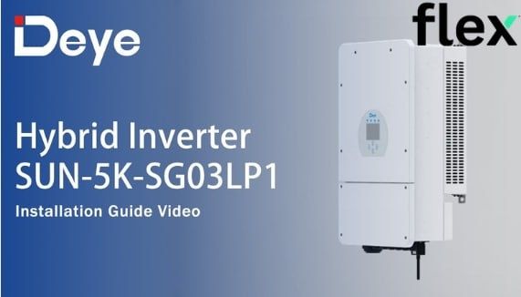 Deye lovoltaj inverter 5kW gibrid