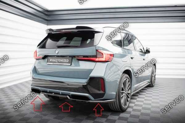Pachet Set Splitter Exterior Prelungiri Body kit tuning Bmw X1 U11 M-Pack 2022- v2 - Maxton Design