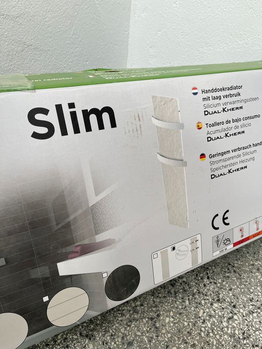 Лъчист конвектор за баня Climastar Silicium SLIM 500 W