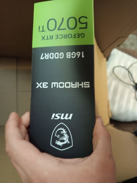 RTX 5070 Ti Shadow 3X OC с 16 GB GDDR7