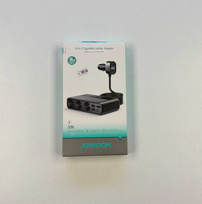 Adaptor / Triplu Bricheta auto Fast Charge