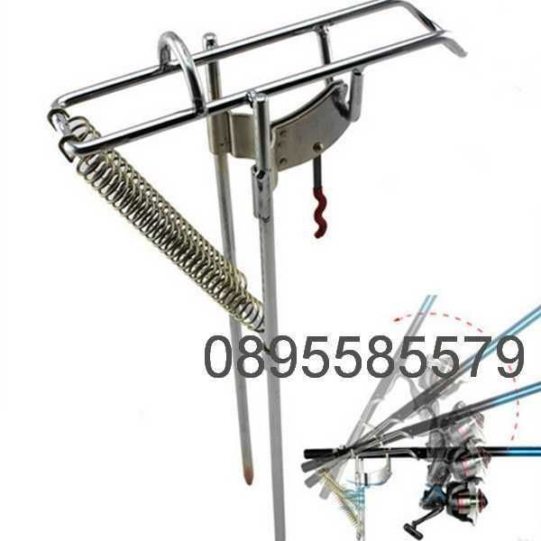 Автоматична самозасичаща стойка за риболов( нова стока)