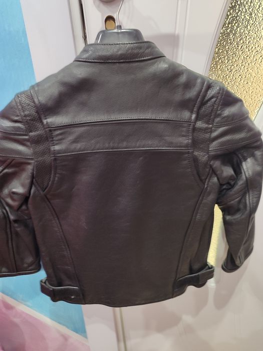 Детско кожено мото яке