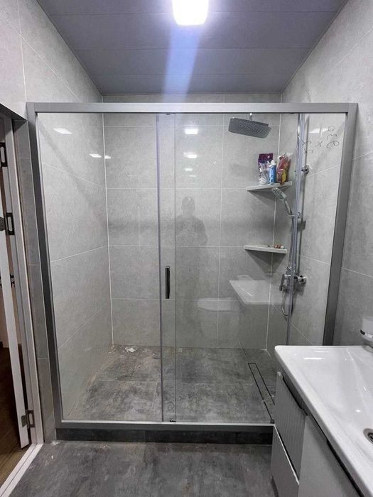 Душ кабины из стекла на заказ, стеклянные перегородки для ванн!