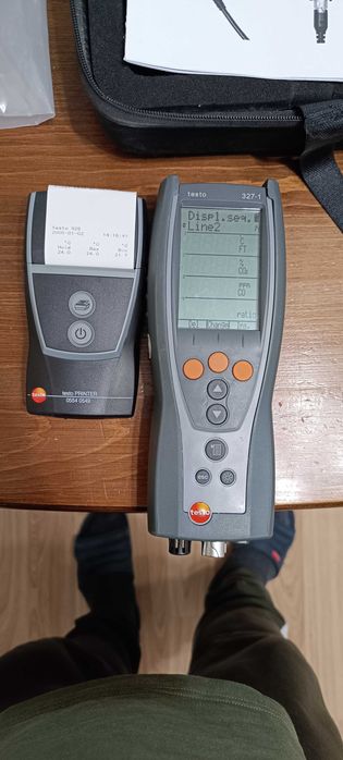 Газ анализатор Testo 327-1