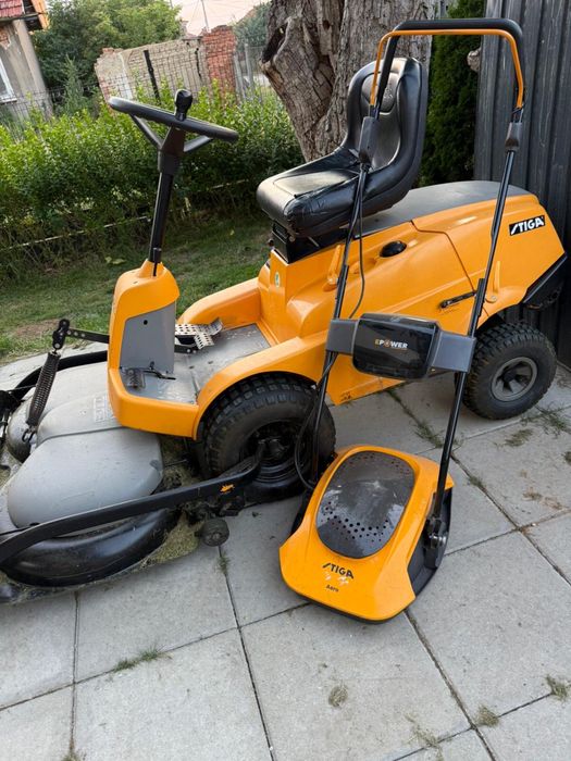 Тракторна косачка Stiga Villa  с подарък Stiga AERO
