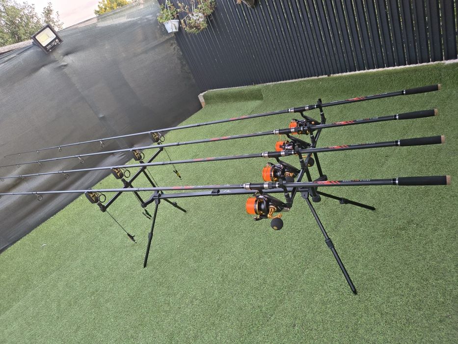 Set Complet pescuit Orange