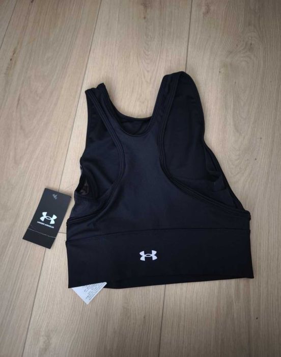 Under Armour Hg Armour Crop Tank Negru XS Women