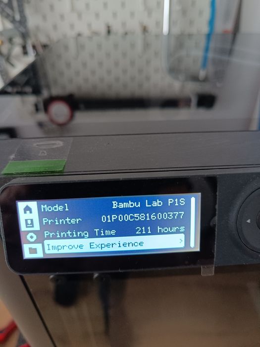 BambuLab P1S fara AMS