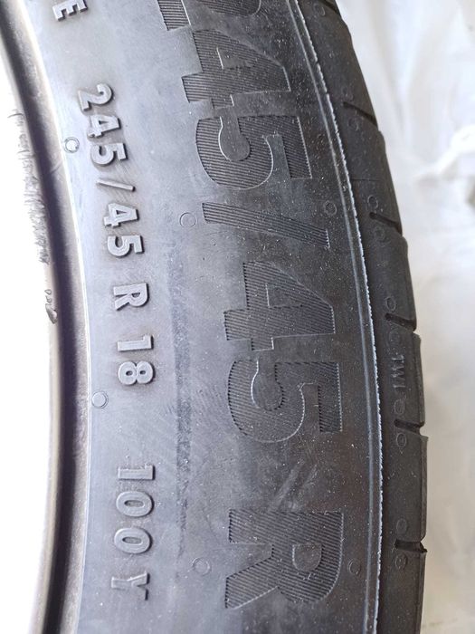 Jante Audi A6 C7 Anvelope vara 245 45 18 Continental PremiumContact 6