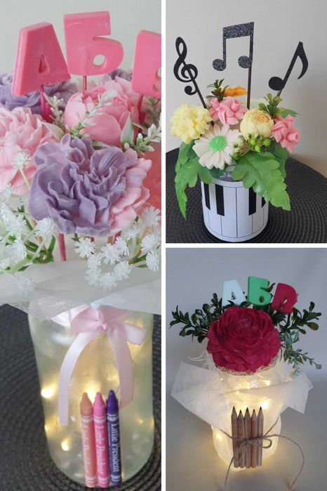 Сапунени букети за 15ти Септември