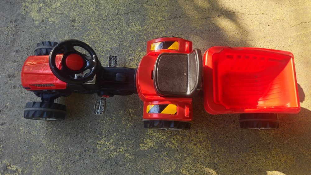 Tractor copii cu remorcă