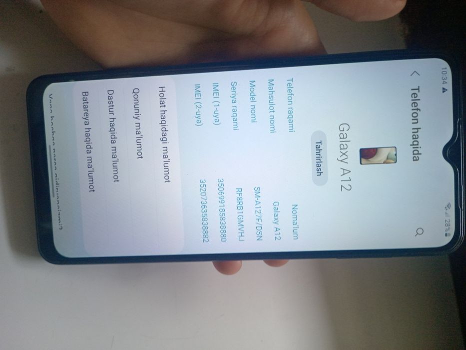 Samsung Galaxy A12